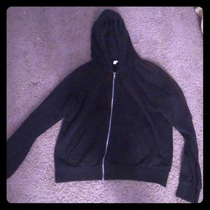 Black zip up